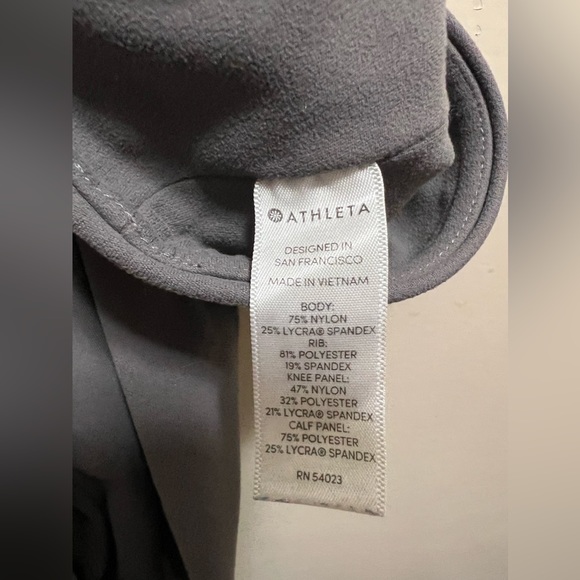 Athleta Salutation Modblock tights-size small - Picture 6 of 6